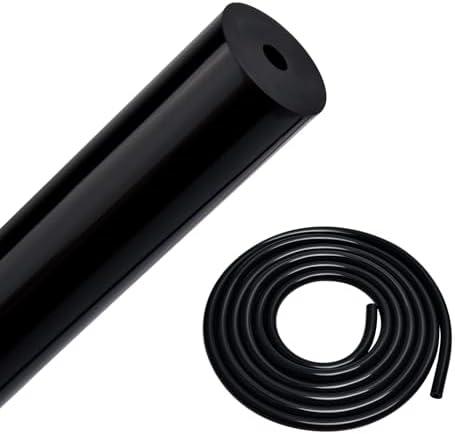 EVIL ENERGY 1/8 Silicone Vacuum Tubing Hose Line 10FT 130PSI Max Pressure Black (3mm ID)