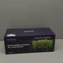 MG-15 Hydroponic Growing System Kits, Smart Indoor Garden with 24W Grow LED Light Full Spectrum, 15 Pods Herb Garden Planter Indoor Gardening for Gifts, Kitchen (Black)