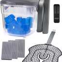 Cold Therapy System, Programable Timer, Wireless Remote, Double Walled Bucket, Post-Surgery Pain Reliever, Ice Therapy Machine for Knee After Surgery