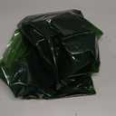 AmazerBath Shower Curtain Liner for Spring, 100% EVA Clear Green Heavy Duty Luxury Shower Curtain and Liner 2-in-1, 72x72 Plastic Weighted Shower Liner, 12 Rustproof Grommets & 3 Heavyweight Stones (Rainbow Emerald)