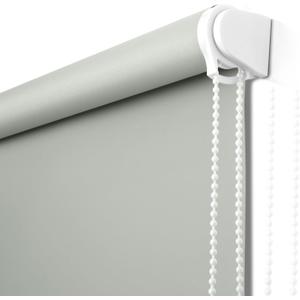 NUTRO CHILL Blackout Roller Blinds, Window Shades Blackout with Thermal Insulated, UV Protection Fabric Window Shades for Home and Office, Easy to Install 42" W x 68" L, Light Grey
