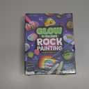 Dan&Darci Kids Rock Painting Kit - Glow in The Dark - Gifts Arts & Crafts for Boys and Girls Ages 6-12 - Craft Activities Kits - Creative Art Toys for 6, 7, 8, 9, 10, 11 & 12 Year Old Kid