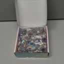 800Pcs+ (3lb) Gemstones and Crystals Set,30Kinds+ Bulk Rocks and Minerals Science Kit,Rocks Collections for Kids,Tumbled Chips Crystals,Crushed Stones