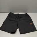 Yundobop Men's Casual 7 Inch Shorts Twill Drawstring Summer Beach Stretch Golf Shorts with Zipper Pockets Size L