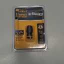 boen 1/4-Inch Drive to 1/4-Inch Hex Socket Adapter, Quick Release Impact Bit Holders, Square Drive Adapter, CR-MO Steel, Deep Embossed Size Marking