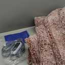 SEALY Electric Blanket Heated Throw 50"x60" Soft Double Sherpa Super Cozy with 6 Fast Heating Levels & 2-10 Hours Auto-Off, Over-Heat Protection, Machine Washable, Rust Red