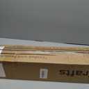 Deck Fence Gate Outdoor, 32''H Gate for 36''H Deck, Black Heavy Duty Steel Anti-Rust Door with Customizable Width (Up to 48"), Metal Gate for Residential, Yard, Patio(No Hinge)