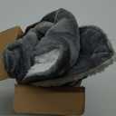 Bedsure GentleSoft Sherpa Fleece Throw Blanket for Couch - Thick and Warm Christmas Blanket for Winter, Soft Fuzzy Plush Throw Gifts for Women and Men, Grey, 50x60 Inches