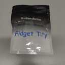 3-in-1 Fidget Spinner, Slider, Clicker| EDC Metal Fidget Toys Adults | Stainless Steel Bearing Stable Spin | Help Relieves Anxiety & Tension | Enhances Focus & Clarity | Compact & Portable, Black