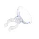 uxcell Aquarium Suction Cup Clips Airline Tube Holders Clamps for Fish Tank Clear 13mm 20Pcs
