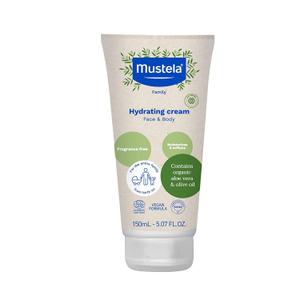 Mustela Certified Organic Hydrating Cream - Natural Body Lotion w/ Olive Oil, Aloe Vera & Sunflower Oil - For Baby, Kid & Adult - Fragrance Free, EWG Verified & Vegan - 5.07 oz. - Packaging may vary Mustela Certified Organic Hydrating Cream - Natural Body Lotion w/ Olive Oil, Aloe Vera & Sunflower Oil - For Baby, Kid & Adult - Fragrance Free, EWG Verified & Vegan - 5.07 oz. - Packaging may vary