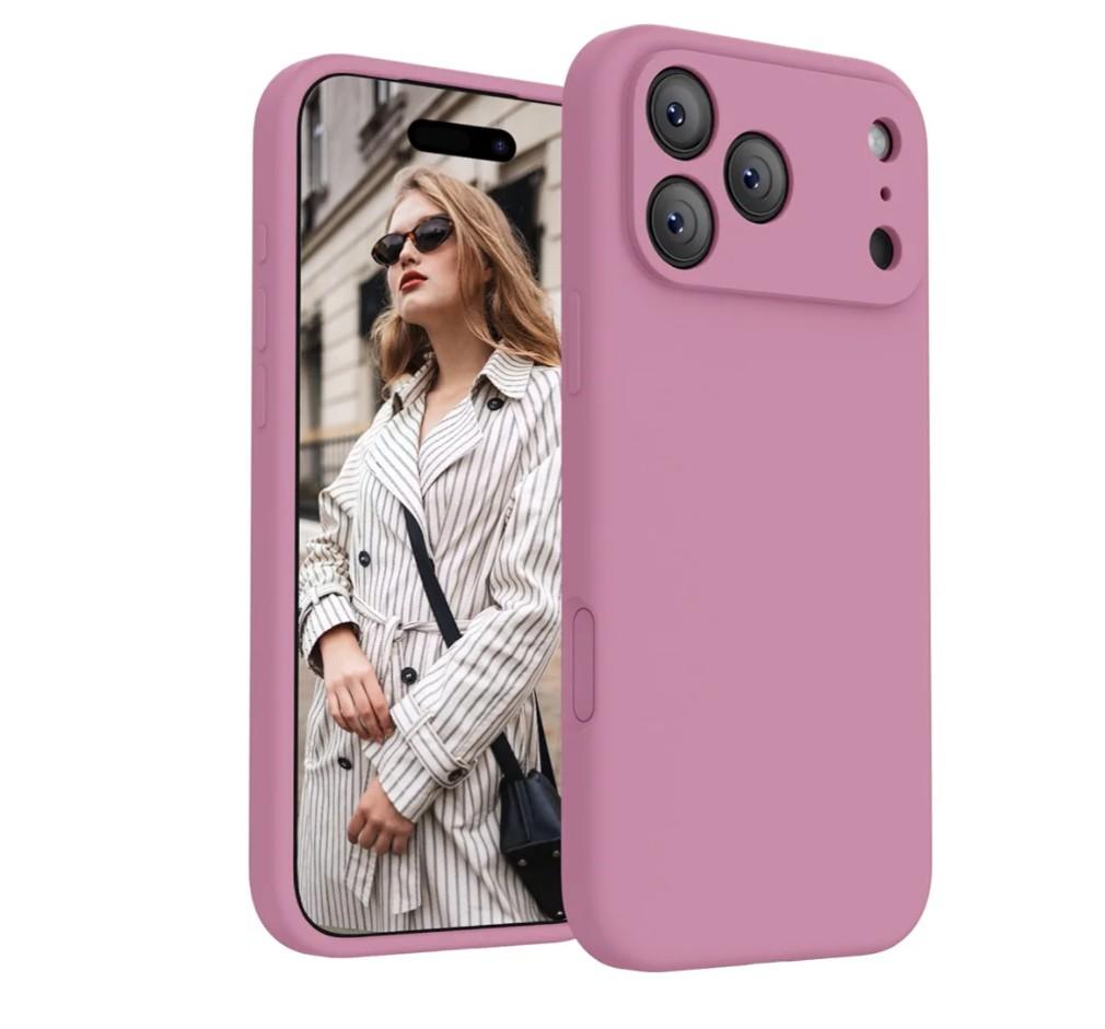 iPhone 17 Pro Case, Compatible with MagSafe, [Integrated Silicone Camera Control Button] [Camera Protection] Anti-Scratch Microfiber Lining Phone Case, 6.3", Lilac Purple