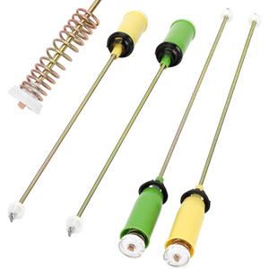 WH16X543 WH16X10057 Suspension Rod Kit (4Pcs), Compatible with GE and Hotpoint Washer WHRE5550K2WW, WBSR3140D5WW, WCSR2080B2WW, WDRR2500K3WW, WCSR2090DAWW, WPRE6150K2WT, WISQ416FT8WW 