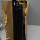 ZMTECH Flag Pole - Upgraded Bracket, 6 FT Stainless Steel Flag Poles for Outside House, Residential or Commerical, Tangle Free Flag Pole Kit for American Flag (Without Flag, Black)