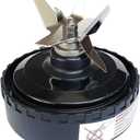 Replacement Parts 5 Fins Blade with 2 16oz cups, Compatible with Ninja Blender QB3000/QB3000SSW/QB3004/QB3005
