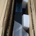 KICK Quad 48 4-in-1 Multi Game Table - Combo Game Table Set - Foosball, Billiards/Pool, Glide Hockey and Table Tennis for Home, Game Room, Friends and Family! (Brown)