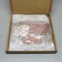 Geelin 56 Pcs Funeral Guest Book Alternatives Set for Memorial Service Elegant Celebration of Life in Loving Memory with 50 pcs Leaves Box Sign and Pens Funeral Supplies