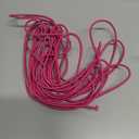 Aegero Elastic Bungee Cord, 1/8" x 25' Heavy Duty Bungie Cord,Kayak Stretch String Rope,Shock Cords,for DIY Projects,Kayak Strap Tarp Tie Down Canopy Boating Camping Tent Crafting Patio(Dark Rose Red)