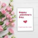 2 x Funny Adult Valentine's Day Card for Men, Naughty Valentines Day Card Husband Boyfriend Fiance, Happy Valentine's Day Card&Gift From Wife Girlfrend Partner, Sexy Dirty Valentine Cards for Men Him (#4)