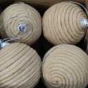 TWOWYHI 12PCS Christmas Ball Ornaments 2.36Inch Boho Hanging Balls Christmas Tree Decoration Hanging Ball for Xmas Tree Garlands Wreath Wedding Party Decorations Home Decor