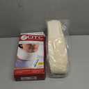 OTC Cervical Collar, Soft Contour Foam, Neck Support Brace, White Average 3" Depth, Large