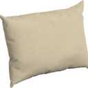 Arden Outdoor Cushion Pillow Back, 23 x 17, Rain-Proof, Fade Resistant Tan Leala