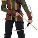 EraSpooky Boys Robin Hood Archer Costume Kids Forest Hunter Halloween Outfits, L