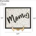 Christian Gifts For Mom Proverbs 31:25-30, Birthday, Valentines Gifts For Mom From Daughter, Son, Sentimental Keepsake For Mother Bible Verse, Mother's Day Religious Present For Women