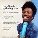 amika hydro rush intense moisture shampoo with hyaluronic acid
