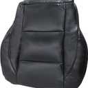 GXARTS Front Driver Bottom Replacement Seat Cover Dark Gray Microfiber Leather Compatible with Nissan Titan 2005 2006 2007 2008 2009 2010 2011 2012 2013 2014 2015