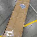 SMARTSTANDARD Bifold Door, 48'' (Double 24") x 80" Tempered Frosted Glass Bifold Closet Door, Interior Folding Door with Hardware Track Kits, Easy Assembly, MDF, White