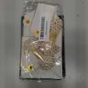 100 PCS 3.5 x 2 inches White Paper Gift Tags with String for Christmas by SUNCOLOR