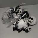 3 Pcs Halloween Hanging Skull Ghost Party Decorations Haunted Houses Decorations