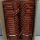 Tioncy 30 Pcs Football Plastic Bucket with Handles 34 oz Versatile Football Treat Bucket Football Ice Bucket Bulk for Wine Beverage Football Party Snack Candy Alcohol Beer Drink Pail Gifts