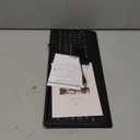 SABLUTE K31PRO Large Print Backlit Keyboard, USB Wired Computer Keyboard, with Illuminated LED Memory Function, Phone Holder & Wrist Rest, Full Size Keyboards for Windows Desktop, Laptop