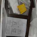 Side Table, 2-Tier Round End Tables Living Room, Mid Century Modern Side Table, Round Nightstand, Oak Accent Table, Small Round Coffee Table, 16.54" Dia.x 23.62" H(Walnut)