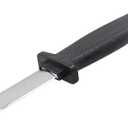GUDVES Retractable Knife Prop Knife Fake Knife False Trick Gadget Toy Disappearing Dagger Plastic Halloween Fools Day Party Trick Costume Knife (3 PCS A)