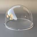 6 Inch Acrylic Clear Glass Dome Cover, Transparent Lens Protective Cap, Security Camera Dome Housing for CCTV Camera, PTZ Dome IP Camera, Outer Diameter 152mm, Height 110mm, Size 167x110mm