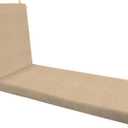 Honeycomb Outdoor Essentials Chaise Lounge, 21 x 70, Hampton Texture Neutral Chair Cushion for Patio Furniture