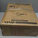 ODK Dresser for Bedroom with 4 Storage Drawers, Small Dresser Chest of Fabric Drawers with Sturdy Steel Frame, Wood Top, Black