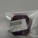 MOWIME Cheetah Print Case for AirPods 3rd Generation, Shockproof Soft TPU Protective Cover with Keychain for Women Girls, Anti Scratch Case for AirPods 3rd Generation, Purple