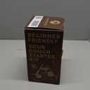 Superbaking Sourdough Starter Jar, Beginner Sourdough Starter Kit, 34oz Wide Mouth Sour Dough Glass Jar with Guides & Recipes, Sourdough Bread Baking Supplies, Sourdough Container Crock