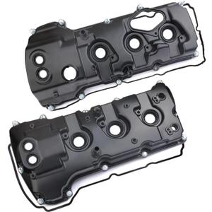 Upgraded Aluminimun Engine Valve Covers Left Right Compatible with Ford F-150 Expedition Transit Mark LT Navigator 3.5 EcoBoost Valve Cover 13-19 2013-2019