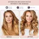 Heatless Curls Overnight Heatless Hair Curler Heatless Blowout with Luxury White Bag Silk Scarf, Curling Rod to Sleep in No Heat Curling Headband, (Black 3PC)