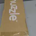 Nuzzle Cooling Adjustable Pillow for Side Sleepers, Luxury Standard Size Bed Pillow Hotel Collection - Best Adjust Height Soft Firm Pillow for Back, Stomach or Side Sleepers - Home Gifts (White)