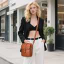 Small Crossbody Bags for Women Vegan Leather Messenger Purses, Vintage Wallet Anti Theft Shoulder Handbags with Card Slots
