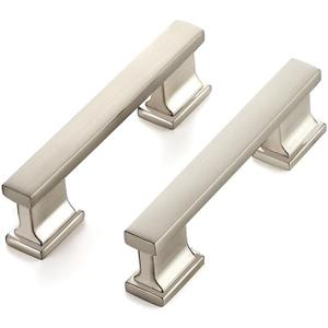 Ravinte Hardware 20 Pack 3 Inch (76mm) Brushed Nickel Cabinet Pulls, Heavy Duty Kitchen Drawer & Cupboard Handles, Solid Cabinet Hardware