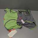 KYEESE 2Pack Dog Shirt, Lightweight Sun Protection Sleeveless Dog T Shirts for Medium Large Dogs, Breathable Pet Reflective Tank Top Summer Dogs Clothes for Outdoor Walking, Green+Grey, 2XL (XX-Large (40-55lbs))