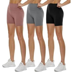 3 Pack High Waisted Biker Shorts for Women – 3"/ 5"/ 8" Black Workout Yoga Compression Novelty Shorts for Running XL 3 Pack High Waisted Biker Shorts for Women – 3"/ 5"/ 8" Black Workout Yoga Compression Novelty Shorts for Running XL