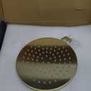 Shower System with Tub Spout, Gold Bathtub Shower Faucet Set, 8" Rain Shower Head and Handheld Spray Combo, Round Shower Head and Handle Set with Tub Spout (Valve Included), Brushed Gold